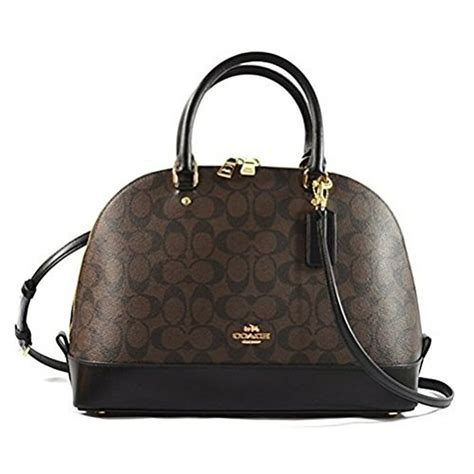 coach sierra signature satchel